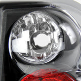 Coolstuffguru Compatible with Chevy Malibu Base Ls Lt Black Housing Altezza Tail Lights