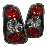 Coolstuffguru Compatible with Mini Cooper Base/ Mini Cooper S Black Altezza Tail Lights