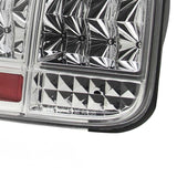 Coolstuffguru Compatible with Ford Mustang Sequential Chrome Clear Led Tail Lights
