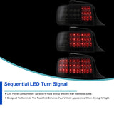 Coolstuffguru Compatible with Ford Mustang Sequential Smoke Led Tail Lights