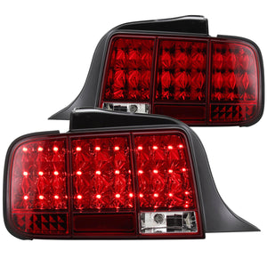 Coolstuffguru Compatible with Ford Mustang Sequential Red Led Tail Lights