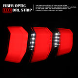 Coolstuffguru Compatible with Ford Mustang Sequential Full LED Black Tail Lights Brake Lamps