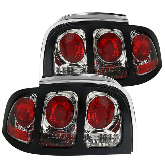 Coolstuffguru Compatible with Ford Mustang Rear Brake Lamps Tail Parking Reverse Lights Left+Right Replacement