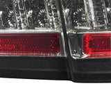 Coolstuffguru Black Smoke LED Sequential Red Tube Tail Brake Lights Compatible with 1999-2004 Ford Mustang