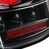 Coolstuffguru Compatible with Ford Mustang Replacement Jet Black Sequential LED Tail Lights Brake Lamps Pair