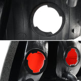 Coolstuffguru Compatible with Ford Mustang Euro Black Altezza Tail Lights Brake Lamp