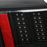 Coolstuffguru Compatible with Black Ford Mustang Retrofit Projector Headlights+Sequential LED Rear Tail Lights