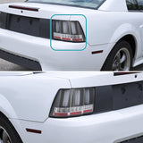 Coolstuffguru Compatible with Ford Mustang Black Clear Sequential LED Tail Lights