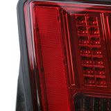 Coolstuffguru Compatible with Ford Mustang Red/Smoke Sequential LED Rear Tail Lights Brake Lamps Left+Right