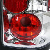 Coolstuffguru Compatible with Nissan Pathfinder/ Infiniti Qx4 Chrome Altezza Tail Lights