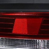 Coolstuffguru Compatible with/Replacement for 1997-2001 Honda Prelude Type Sh/ Base Tail Lights Red/Clear