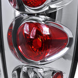 Coolstuffguru Compatible with Dodge Ram 1500/2500/3500 Chrome Housing Altezza Tail Lights