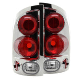 Coolstuffguru Compatible with Dodge Ram 1500 2500 3500 3D Style Chrome Tail Lights