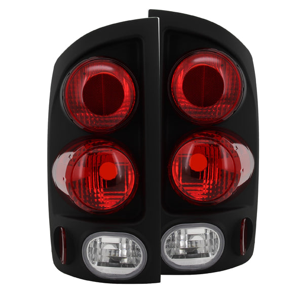 Coolstuffguru Compatible with Dodge Ram 1500 2500 3500 3D Sytle Black Tail Lights