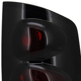 Coolstuffguru Compatible with Dodge Ram 1500 2500 3500 Glossy Black Smoked Altezza Tail Brake Lights