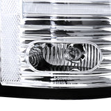 Coolstuffguru Compatible with Dodge Ram 1500/2500/3500 Pickup Clear Lens LED Rear Tail Brake Lights Pair