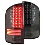 Coolstuffguru Compatible with Dodge Ram 1500/2500/3500 Pickup Smoke Lens LED Rear Tail Brake Lights Pair