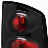 Coolstuffguru Compatible with Dodge Ram 1500 2500 3500 Black Housing Altezza Tail Lights