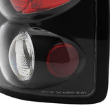 Coolstuffguru Compatible with Dodge Ram 1500 2500 3500 Black Housing Altezza Tail Lights