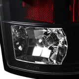 Coolstuffguru Compatible with Dodge Ram 1500 2500 3500 Black Led Tail Lights