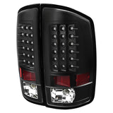 Coolstuffguru Compatible with Dodge Ram 1500 2500 3500 Black Led Tail Lights