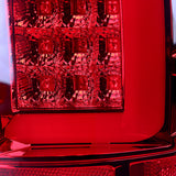 Coolstuffguru Red Lens LED Bar Tail Lights Compatible with Dodge Ram 1500 2500 3500 2002-2006 L+R Pair Taillight Assembly