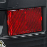 Coolstuffguru Compatible with Dodge Ram 1500/2500/3500 Black Rear Brake Lamps LED Tail Lights Pair Replacement