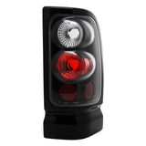 Coolstuffguru Compatible with Dodge Ram 1500/2500/3500 Black Housing Tail Lights