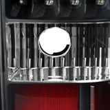 Coolstuffguru Black Housing Clear Lens LED Tail Lights Compatible with Ford Ranger 2006-2011 L+R Pair Taillight Assembly