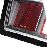 Coolstuffguru Black Housing Clear Lens LED Tail Lights Compatible with Ford Ranger 2006-2011 L+R Pair Taillight Assembly