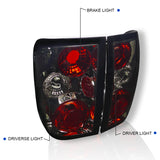 Coolstuffguru Smoke Lens Tail Lights Compatible with Ford Ranger 1993-2000 L+R Pair Taillight Assembly