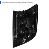 Coolstuffguru Tail Lights Brake Lamps Smoke Lens Compatible with Honda Ridgeline 2002-2010 L+R Pair Taillight Assembly