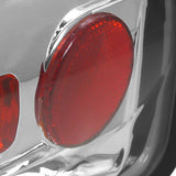 Coolstuffguru Compatible with Chevy S10 Ls Ss Zr2/ GMC Sonoma Sl Sle Sls Chrome Altezza Tail Lights