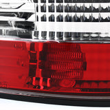 Coolstuffguru LED Tail Lights with Rear Parking Lamps Compatible with 1989-1994 Nissan 240SX S13 Coupe