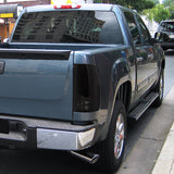 Coolstuffguru Compatible with GMC Sierra 1500 2500 3500 Glossy Black Smoked Lens LED Tail Lights