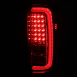 Coolstuffguru Compatible with GMC Sierra 1500 Pickup Glossy Black Smoke Lens Rear Brake Lamps LED Tail Lights