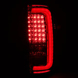 Coolstuffguru Compatible with Red GMC Sierra 1500 2500HD 3500HD Pickup Rear Brake Lamps LED Bar Tail Lights