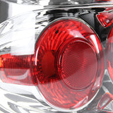 Coolstuffguru Compatible with Chevy Silverado 1500 2500 3500 Chrome Altezza Tail Lights