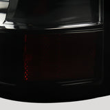 Coolstuffguru Compatible with Chevrolet Silverado Lt Ls 1500, Glossy Black Housing Smoked Lens Led Taillights