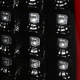 Coolstuffguru Compatible with Chevy Silverado GMC Sierra LED Tube Pearl Black Tail Brake Lights