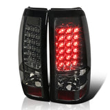 Coolstuffguru Compatible with Chevy Silverado 1500 2500 3500 Smoked Led Tail Lights