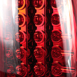 Coolstuffguru Compatible with Chevy Silverado Red LED Tail Lights Lamps