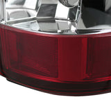 Coolstuffguru Compatible with Chevy Silverado Red LED Tail Lights Lamps