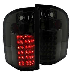 Coolstuffguru Compatible with Chevy Silverado 1500 2500 3500 LED Tail Lights Smoke