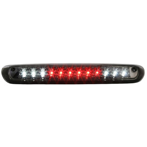 Coolstuffguru Compatible with 2007-2012 Chevrolet Silverado Smoke Lens LED Third 3rd Brake Light Lamp 1PC