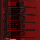 Coolstuffguru Compatible with Chevy Silverado 1500 2500 3500 Truck Red Clear LED Tail Lights