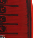 Coolstuffguru Compatible with Chevy Silverado 1500 2500 3500 Truck Red Clear LED Tail Lights