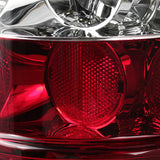 Coolstuffguru Compatible with Chevy Silverado 1500 2500HD 3500HD Clear Headlights+Red/Clear LED Tail Lamps