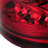 Coolstuffguru Compatible with Chevy Silverado 1500 2500HD 3500HD LED Red Tail Lights Rear Brake Lamps