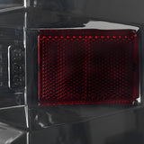 Coolstuffguru Compatible with Chevy Silverado GMC Sierra Rear Brake LED Tail Lights Smoke w/LED Light Bar Pair